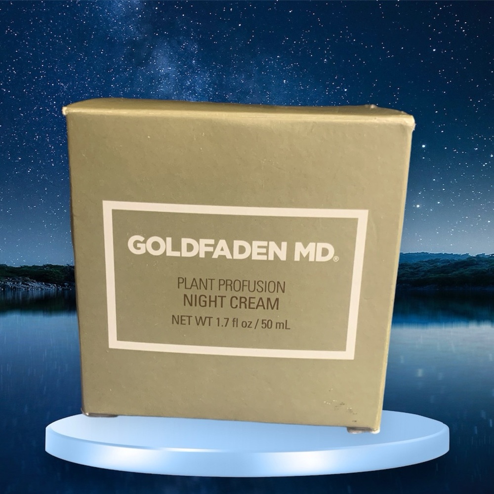 Gold faded MD Plant Profusion Night Cream